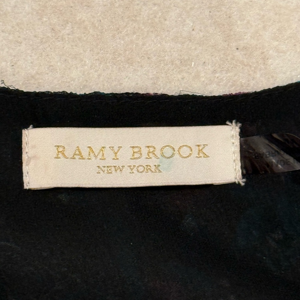 Ramy Brook New York 100% Silk Mini Dress Size M - Picture 4 of 11